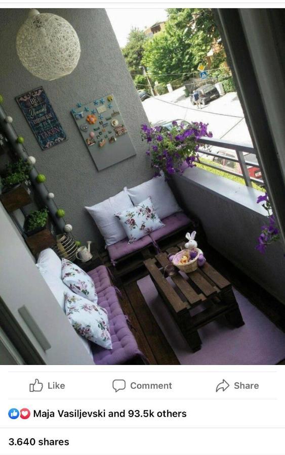 Skopje Livingアパートメント エクステリア 写真
